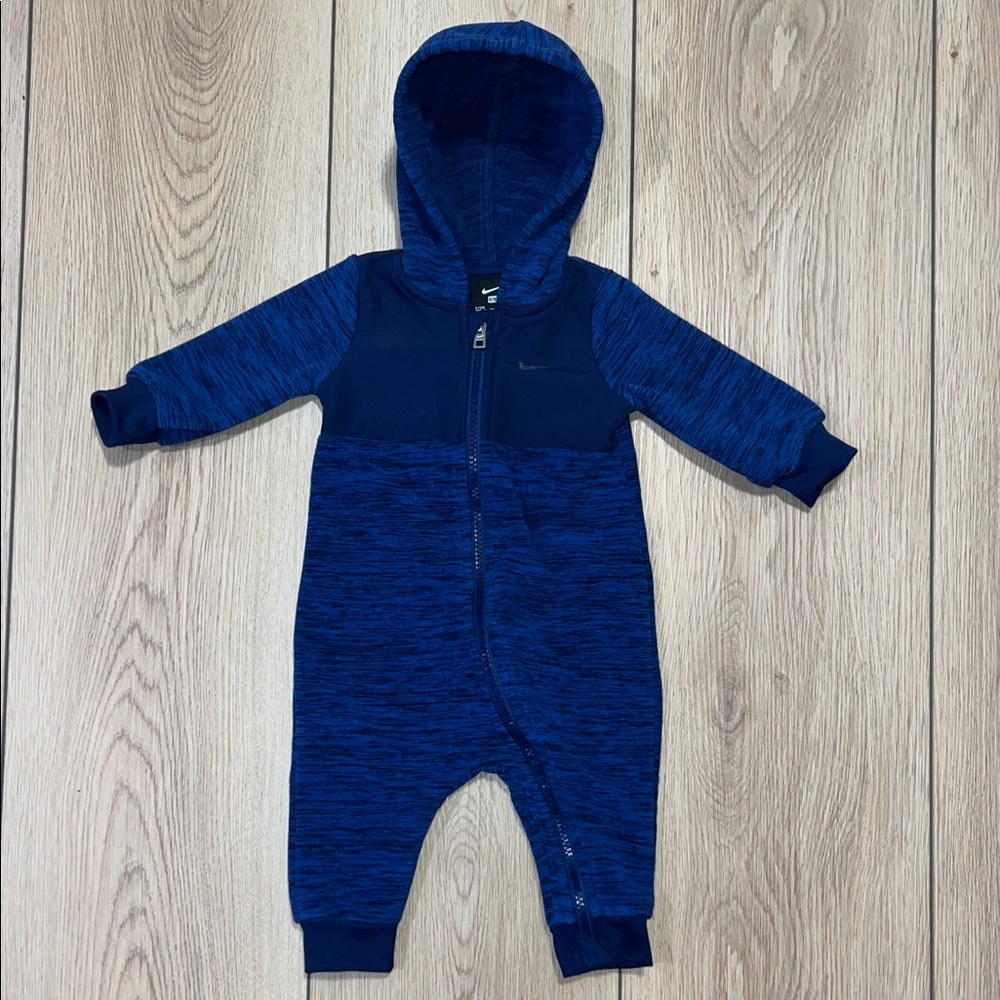 Nike Royal Blue Kids One Piece Footie